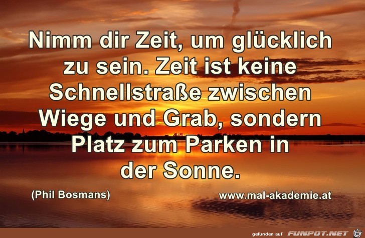 Nimm dir Zeit Nimm dir Zeit