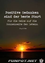 positive gedanken sind der beste start