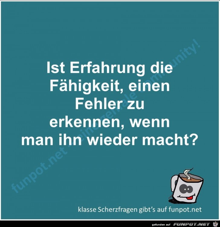 Scherzfrage Scherzfrage
