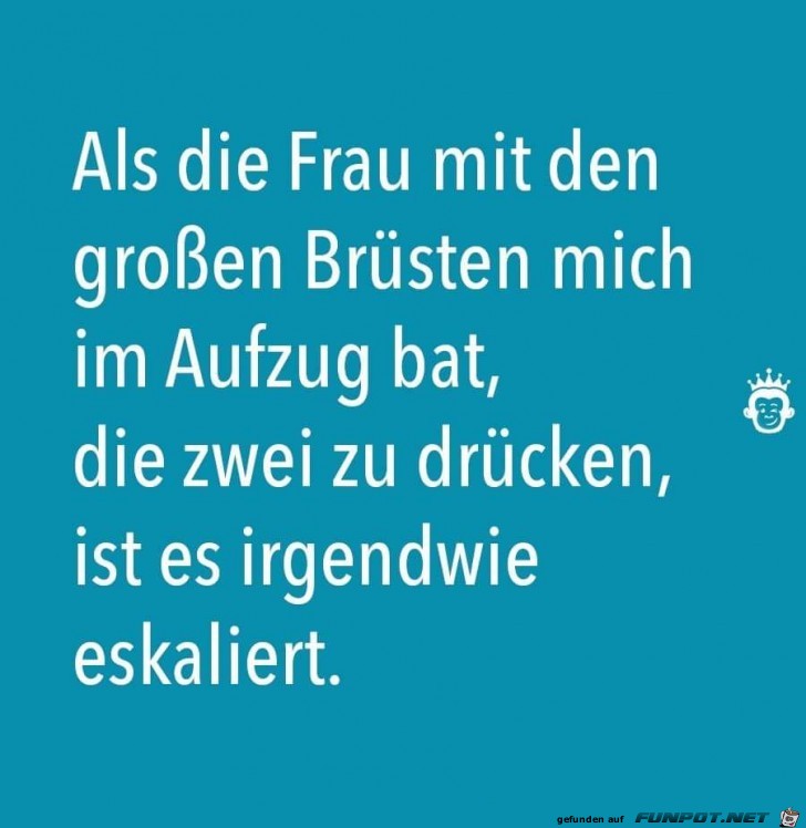 Im Aufzug