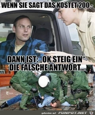 Falsche Antwort Falsche Antwort