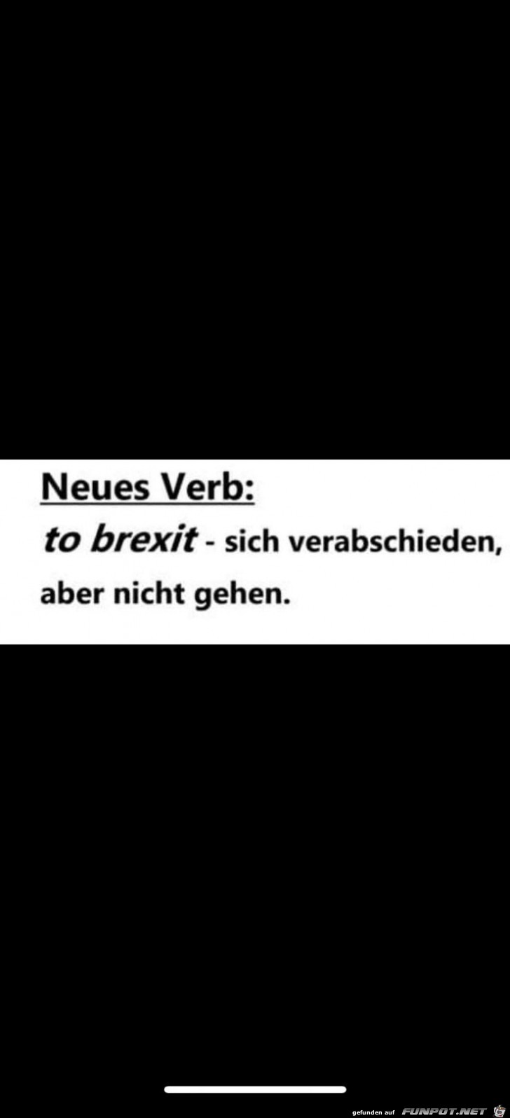neues Verb neues Verb