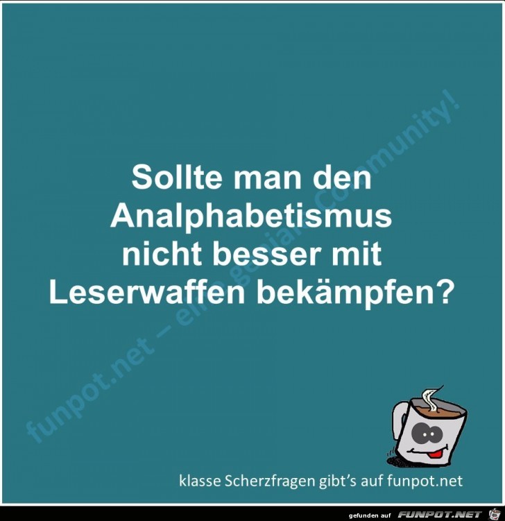 Scherzfrage Scherzfrage
