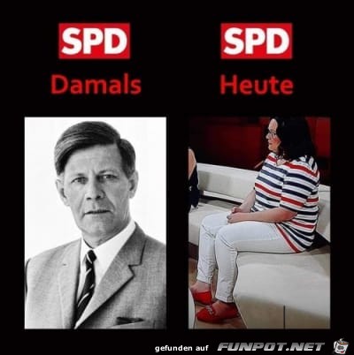 SPD - Damals-Heute