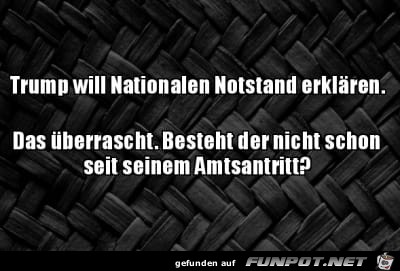 Nationaler Notstand Nationaler Notstand