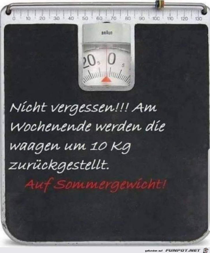 nicht vergessen