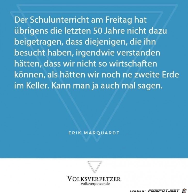 der schulunterricht