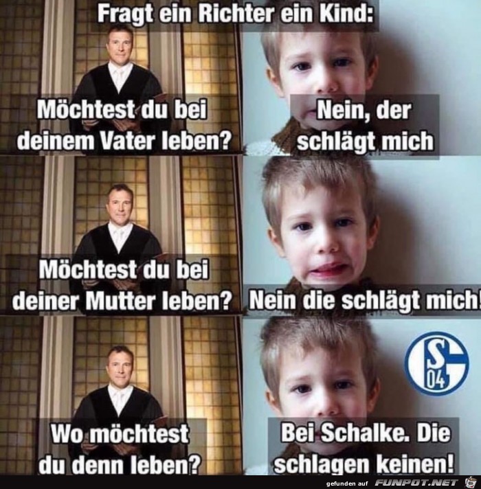 Fragt ein Richter ein Kind Fragt ein Richter ein Kind