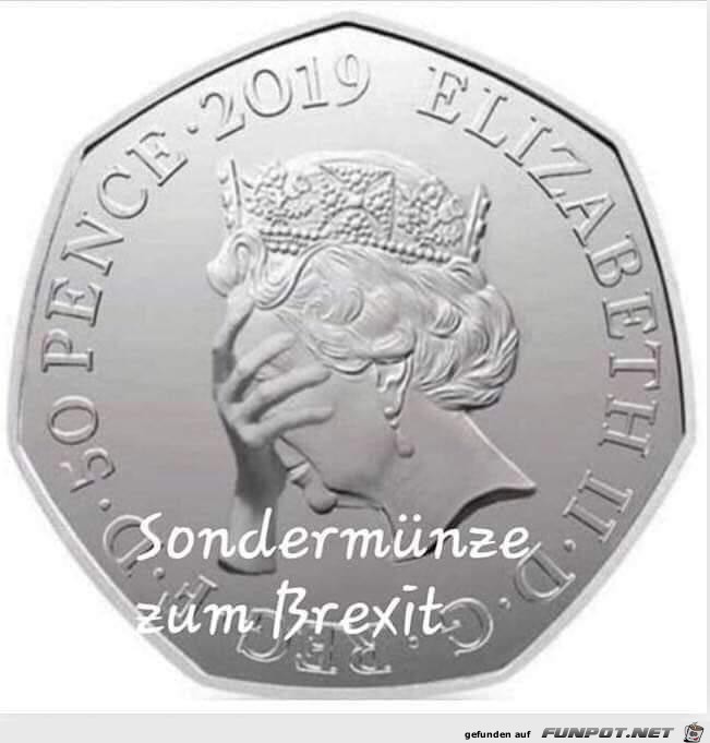 Sondermünze zum Brexit Sondermünze zum Brexit