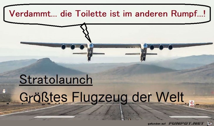 Stratolaunch-größtes Flugzeug der Welt Stratolaunch-größtes Flugzeug der Welt