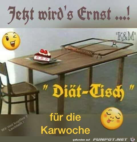 Diät-Tisch Diät-Tisch