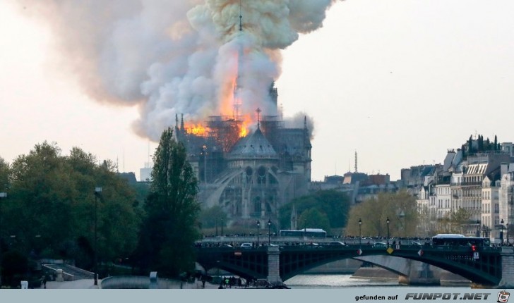 Notre Dame brennt