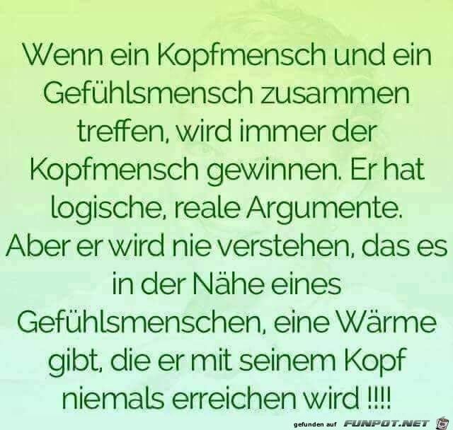wenn ein kopfmensch wenn ein kopfmensch