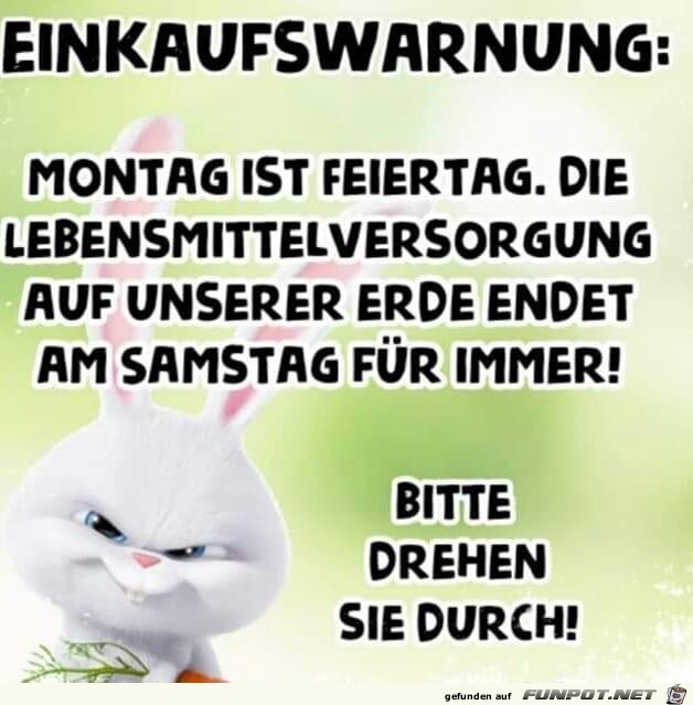 Warnung Warnung