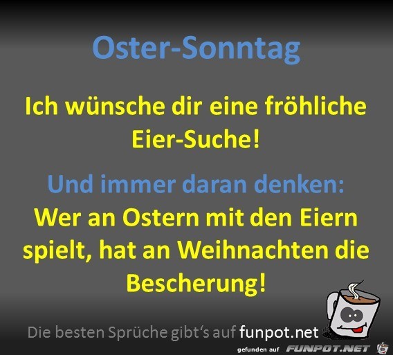 Oster-Sonntag