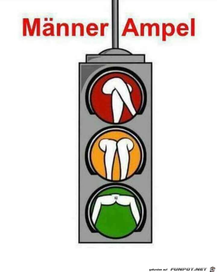 Maenner Ampel