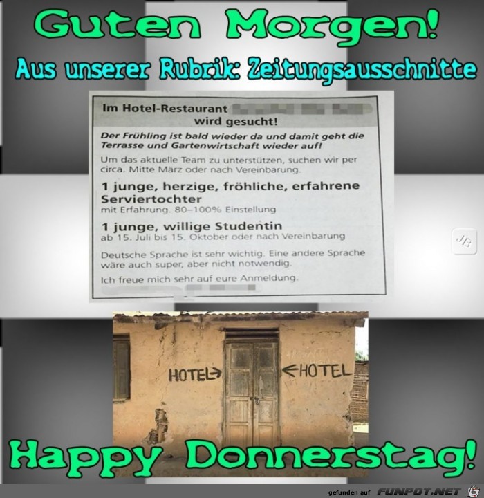Donnerstag Donnerstag