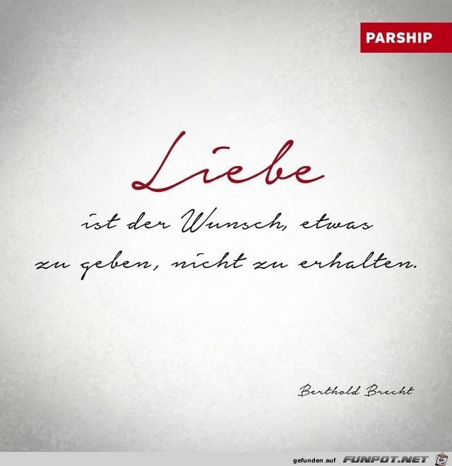 liebe ist der wunsch