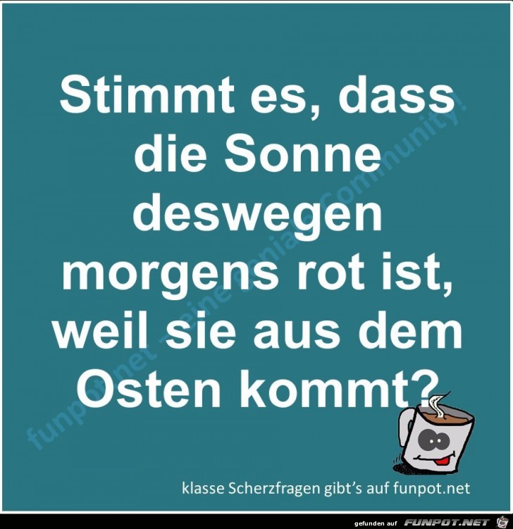 Scherzfrage Scherzfrage