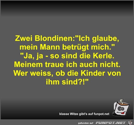 Zwei Blondinen Zwei Blondinen