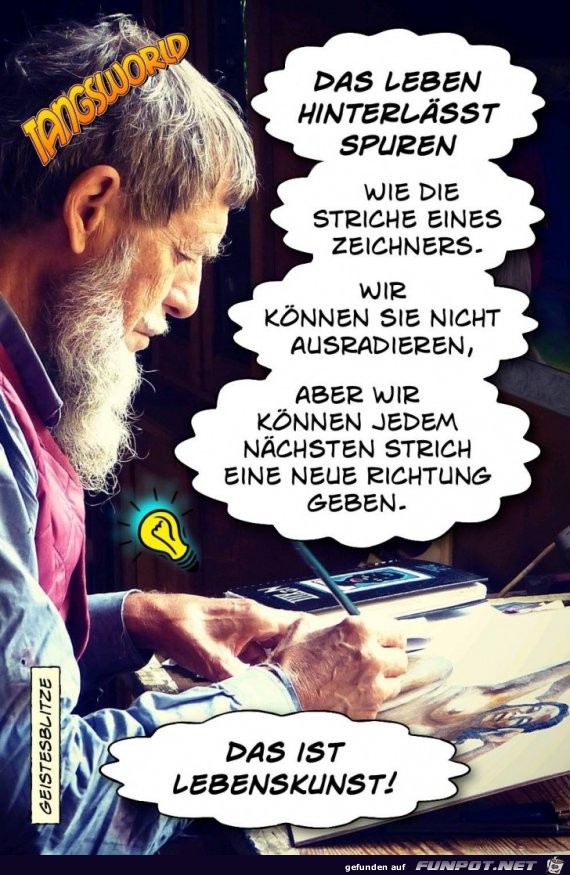 das leben hinterlaesst das leben hinterlaesst