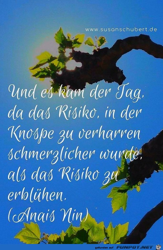 und es kam der Tag und es kam der Tag