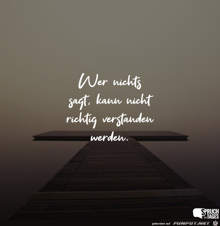wer nichts sagt wer nichts sagt