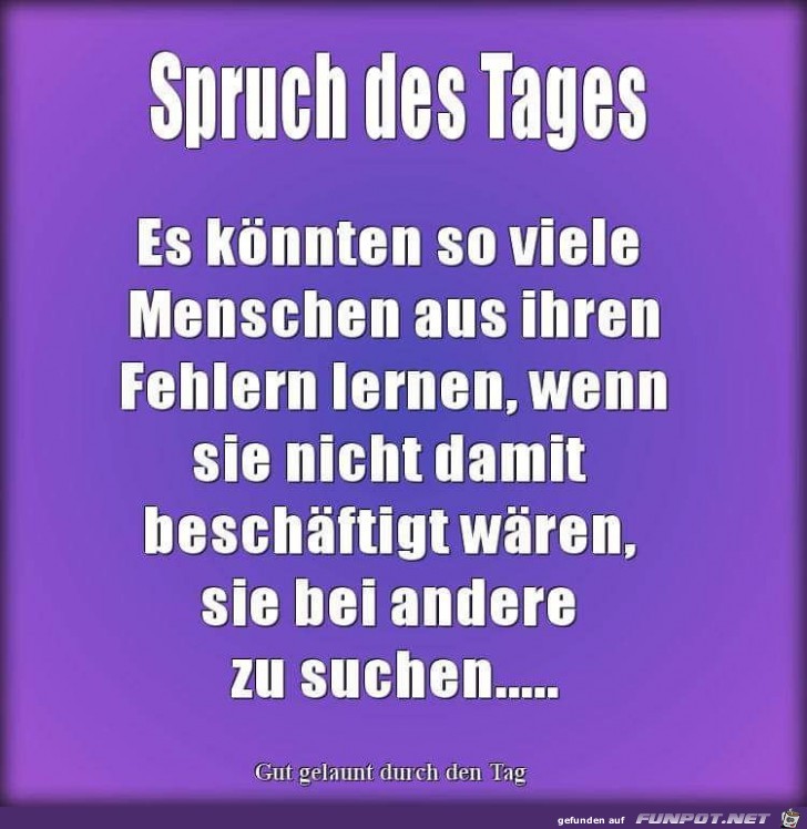 Aus Fehlern lernen Aus Fehlern lernen