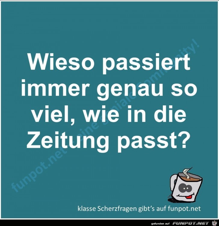 Scherzfrage Scherzfrage