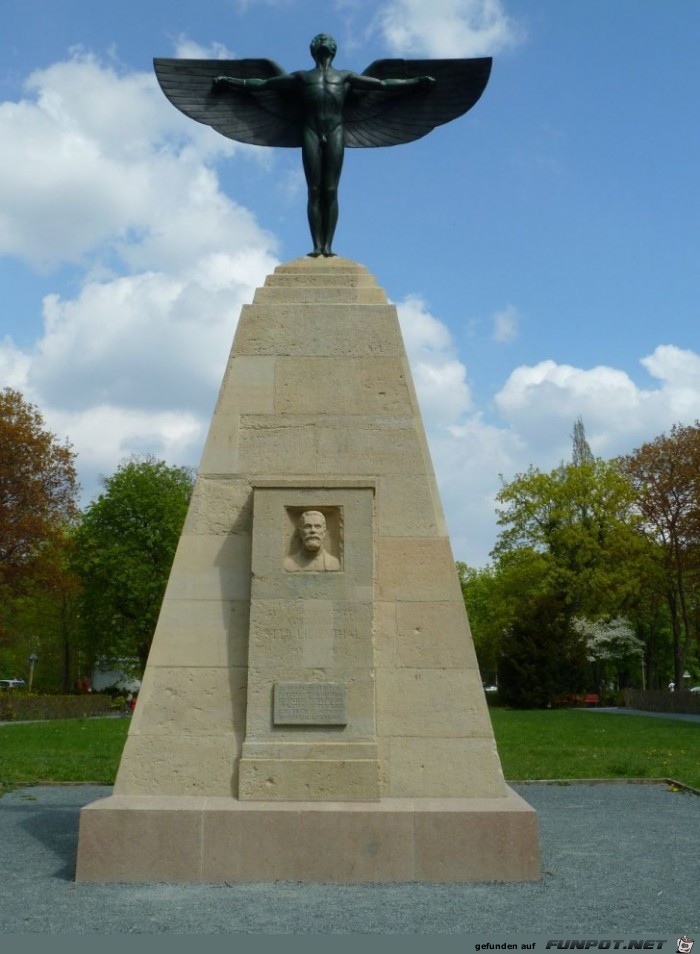 Otto Lilienthal im Baekepark