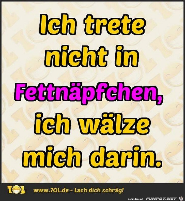 Fettnäpfchen Fettnäpfchen