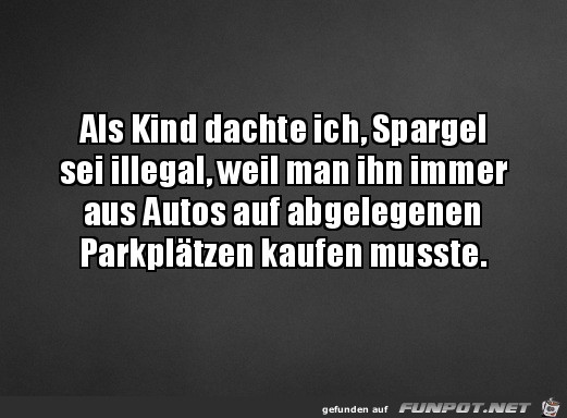 Als Kind... Als Kind...