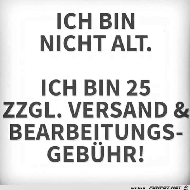 Nicht alt