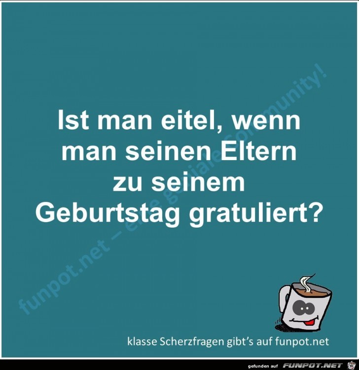 Scherzfrage Scherzfrage