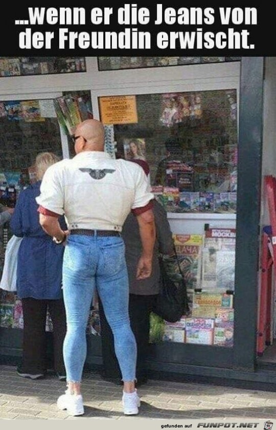 Falsche Jeans Falsche Jeans