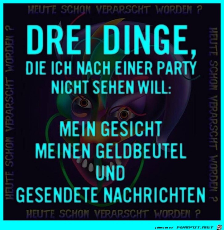 Drei Dinge Drei Dinge