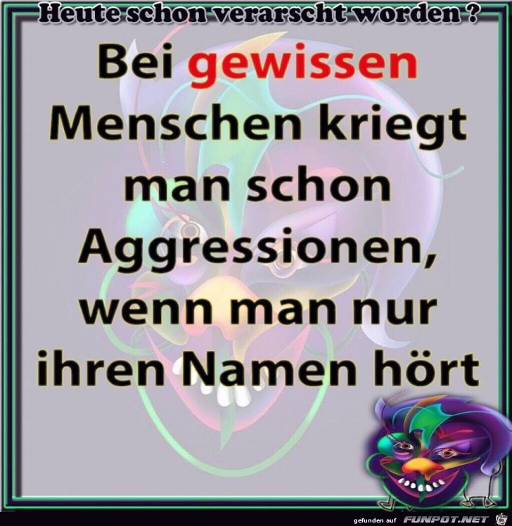 Aggressionen Aggressionen