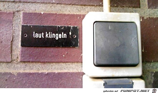 Laut klingeln