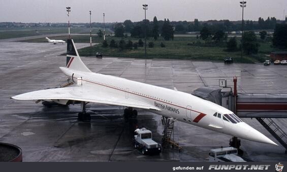 Die Concorde in Berlin Tegel