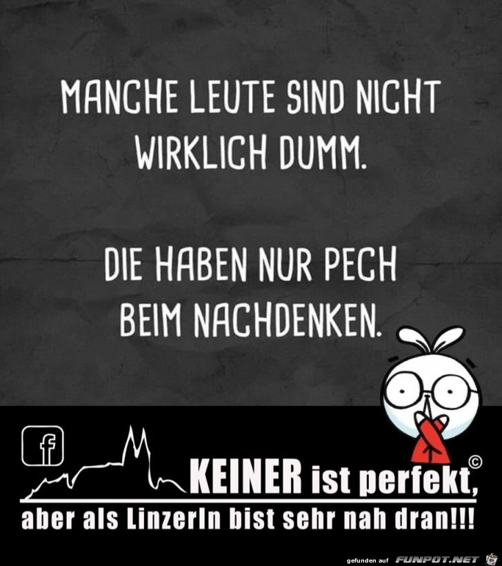 manche leute sind nicht wirklich dumm manche leute sind nicht wirklich dumm