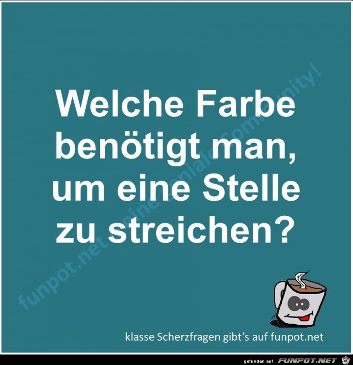 Scherzfrage Scherzfrage