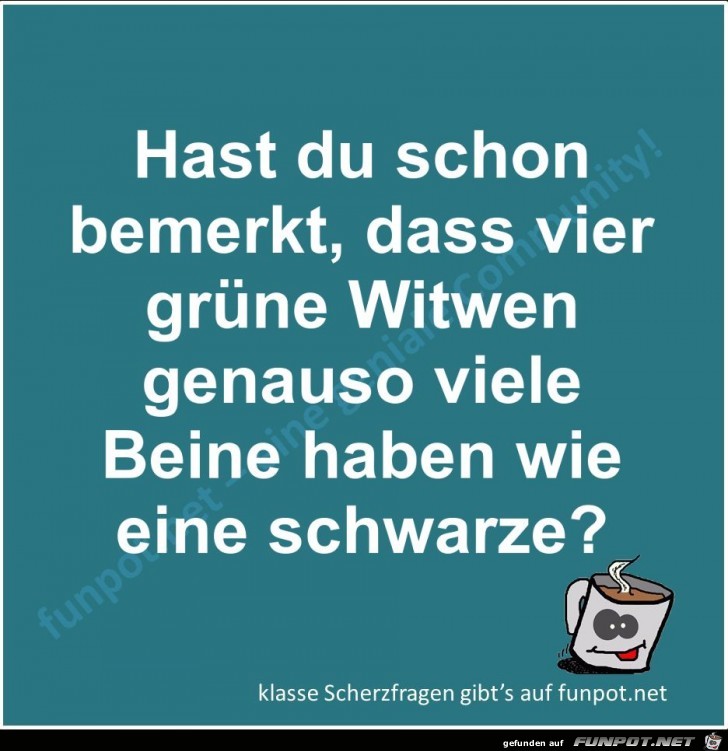 Scherzfrage Scherzfrage