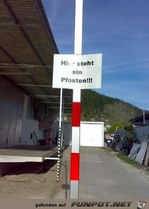 Das Schild