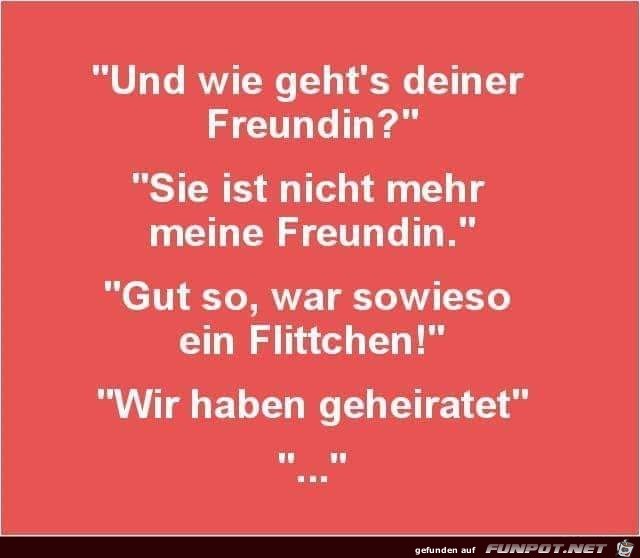 und wie gehts