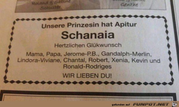 unsere Prinzessin unsere Prinzessin