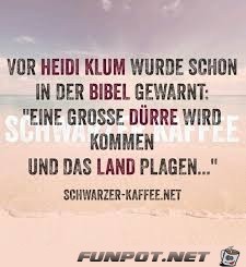 vor Heidi Klum wurde schon in der Bibel gewarnt vor Heidi Klum wurde schon in der Bibel gewarnt