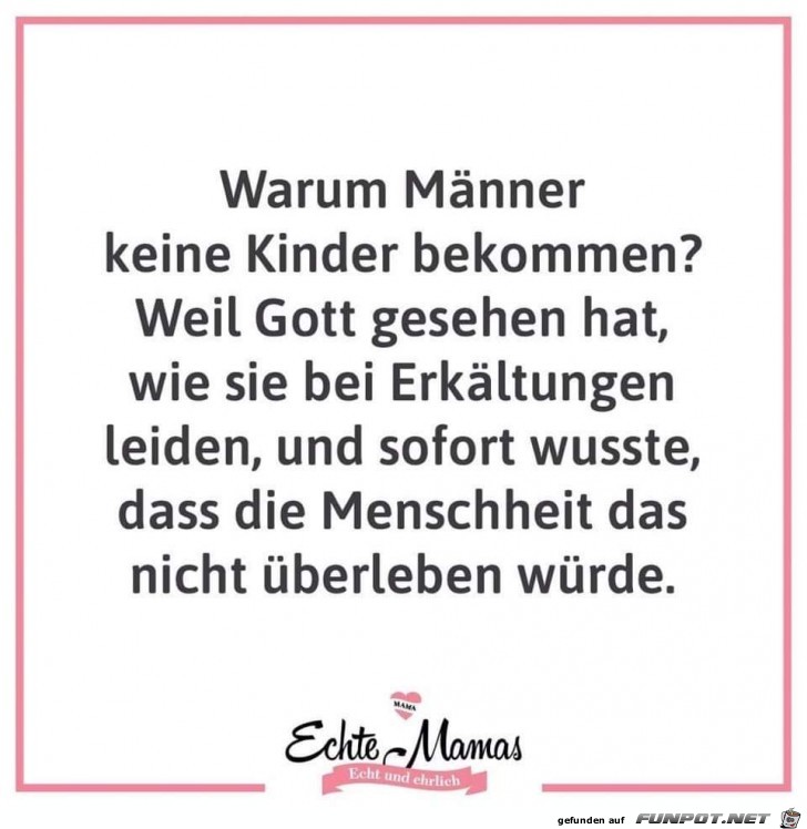 warum Maenner..