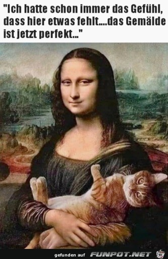 Perfekte Mona Lisa