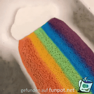 Regenbogenfarben