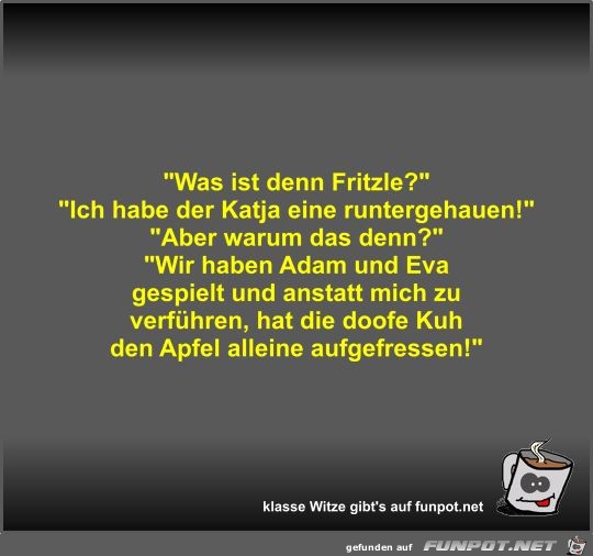 Was ist denn Fritzle?